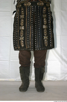  Photos Medieval Brown Vest on white shirt 2 Historical Clothing brown vest leather vest leg lower body medieval vest 0001.jpg